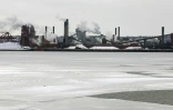 Une aciérie d'ArcelorMittal le 4 février 2025 à Hamilton, au Canada, premier exportateur d'acier vers les Etats-Unis
