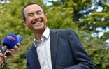 Le président du groupe LR au Sénat, Bruno Retailleau, le 2 septembre à La Baule
