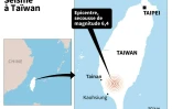 Séisme à Taïwan