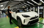 Dans l'usine Toyota de Onnaing, dans le Nord, le 12 juillet 2021