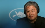 Le réalisateur sud-coréen Park Chan-Wook lors d'une conférence de presse le 24 mai 2022 au festival de Cannes