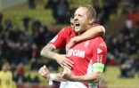 Kamil Glik le défenseur polonais de Monaco, après avoir marqué un but contre le Lille OSC au stade "Louis II" de Monaco, le 21 décembre 2019.