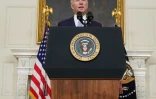 Joe Biden lors d'un discours sur l'inflation, le 28 juillet 2022 à la Maison Blanche