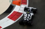 Le pilote français de F1 Pierre Gasly (Alpha Tauri) lors d'une séance d'essais libres à Abou Dhabi, le 12 décembre 2020