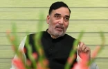 Le ministre indien de l'Environnement de Delhi, Gopal Rai, lors d'une interview avec l'AFP dans ses bureaux à New Delhi, le 10 octobre 2023