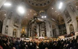 La messe de Noël à la basilique Saint-Pierre de Rome le 24 décembre 2019