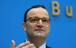 Le ministre de la Santé allemand Jens Spahn lors d'une conférence de presse à Berlin, le 8 octobre 2020