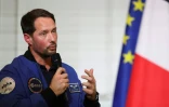 L'astronaute français Thomas Pesquet, de l'ESA (Agence spatiale européenne) à l'Elysée à Paris, le 5 février 2026