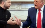 Donald Trump et Volodymyr Zelensky dans le Bureau ovale de la Maison Blanche, à Washington, le 28 février 2025
