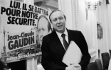 L'ancien maire de Marseilles, Jean-Claude Gaudin, à l'époque député des Bouches-du-Rhône et président de l'UDF, le 22 mars 1984 à Nice