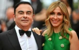 Carlos Ghosn et son épouse Carole au festival de Cannes, le 26 mai 2017