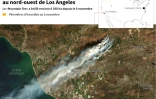 Vaste incendie au nord-ouest de Los Angeles