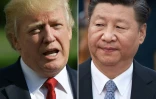 Les présidents américain Donald Trump (g) et chinois Xi Jinping