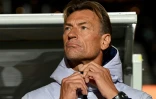 Le sélectionneur de l'équipe de France féminine, Hervé Renard, lors du match de préparation au Mondial contre l'Autralie, le 14 juillet 2023 à Melbourne