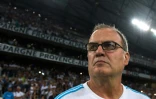 L'ex-coach de l'Olympique de Marseille, Marcelo Bielsa le 8 août 2015 à Caen