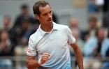 Le Français Richard Gasquet lors du premier tour de Roland-Garros le 26 mai 2025 à Paris