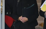 La Première ministre Elisabeth Borne, le 19 avril 2023 à L'Elysée à Paris