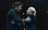 Patrick Bruel en duo avec Véronique Sanson aux 34e Francofolies de La Rochelle, le 11 juillet 2018