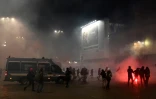 Affrontements entre police et manifestants à Rome le 27 octobre 2020
