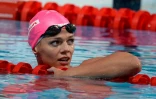 La nageuse russe Yulia Efimova lors des Mondiaux, le 4 aout 2015 à Kazan