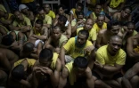 Des détenus dans la prison de Quezon City à Manille le 27 juillet 2017