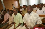 Mercredi 2 Avril 2007

le colonel bacar et ses hommes à leur arrivée au tribunal administratif