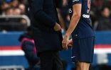 L'entraîneur du PSG Thomas Tuchel ne peut pas compter sur Edinson Cavani, sorti sur blessure contre Bordeaux au Parc des Princes, le 9 février 2019