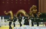 Cérémonie en hommage à l'Empereur jaune le 9 avril 2016 à Xinzheng, en Chine