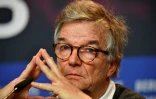 Le réalisateur Benoît Jacquot lors d'une conférence de presse au festival la Berlinale, le 17 février 2018