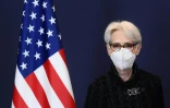 La vice-secrétaire d'État américaine Wendy Sherman, le 11 janvier 2022 à Bruxelles