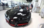 La Veyron, un modèle Bugatti sorti de l'atelier alsacien de Molsheim, à l'ouest de Strasbourg, le 5 juin 2019