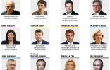 Les candidats à la présidentielle