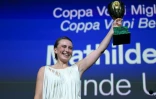 L'actrice danoise Mathilde Arcel a reçu le prix de la meilleure actrice à la Mostra de Venise, le 12 septembre 2026
