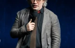 Dexter Fletcher présente le film "Rocketman" au CinemaCon de Las Vegas, le 4 avril 2019