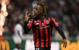 L'attaquant de Nice Elye Wahi a inscrit un triplé contre Rennes lors de la 9e journée de Ligue 1 le 30 octobre 2026 à Nice