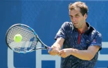 Julien Benneteau face à l'Espagnol Alberto Ramos au 1er tour de l'US Open, le 29 août 2016 à New York