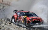 Le Français Sébastien Ogier (Citroën) lors de la dernière journée du Rallye de Turquie, le 15 septembre 2019 à Gokce dans le district de Marmaris