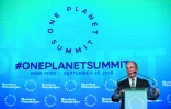 Michael Bloomberg au One Planet Summit, le 26 septembre 2018 à New York