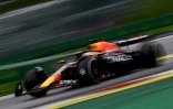 La Red Bull de Max Verstappen, lors du GP d'Autriche, le 2 juillet 2023 à Spielberg   
