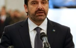 Déclaration du Premier ministre Saad Hariri au palais présidentiel près de Beyrouth, le 22 novembre 2017