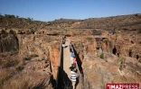 Bourke's Luck Potholes (les &quot;marmites de géants&quot;) en Afrique du Sud