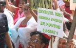 Vendredi 11 juillet 2008 - Manifestation devant la préfecture contre la vie chère et la baisse du pouvoir d'achat