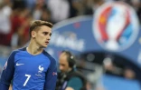 Antoine Griezmann après la défaite de la France en finale de l'Euro-2016 le 10 juillet 2016 au Stade de France à Saint-Denis