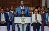 Le président du Kenya William Ruto s'adresse à la presse, le 26 juin 2024, à Nairobi