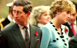 Charles et Diana à Séoul, lors d'une visite en Corée du Sud, le 3 novembre 1992