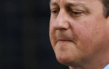 David Cameron fait une déclaration à la presse annonçant sa démission après avoir perdu le référendum le 2 juin 2016 à Downing Street