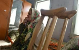 Maria Ourupa dans sa maison du village de Paroshev dans la région de Tchernobyl le 8 avril 2016