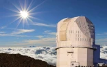 Photo non datée du nouveau télescope solaire Daniel K. Inouye, sur l'île hawaïenne de Maui, à Hawaii