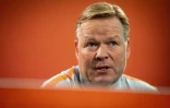 Ronald Koeman, sélectionneur des Pays-Bas, en conférence de presse à Zeist, le 7 octobre 2019