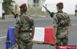 Vendredi 22 Août 2008

Cérémonie militaire, sous l'égide du 2e RPIMA, s'est déroulée à la base aérienne 181 de Gillot